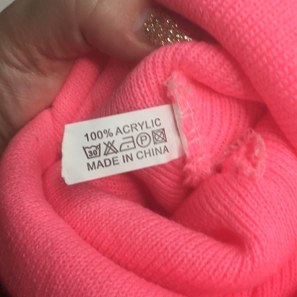 “ SEXY” Bernie Hat in bubble gum pink - Picture 5 of 5